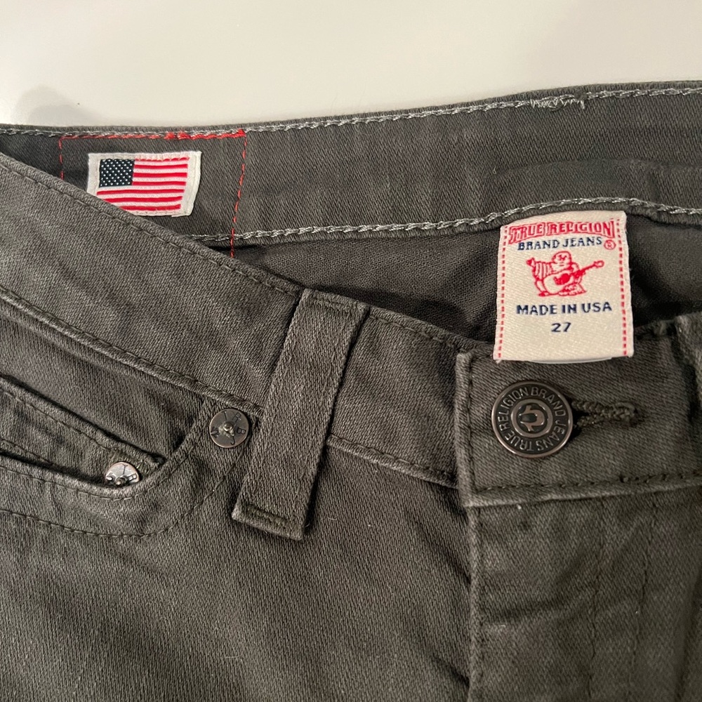 NWT True Religion Shannon Army Jean 💚